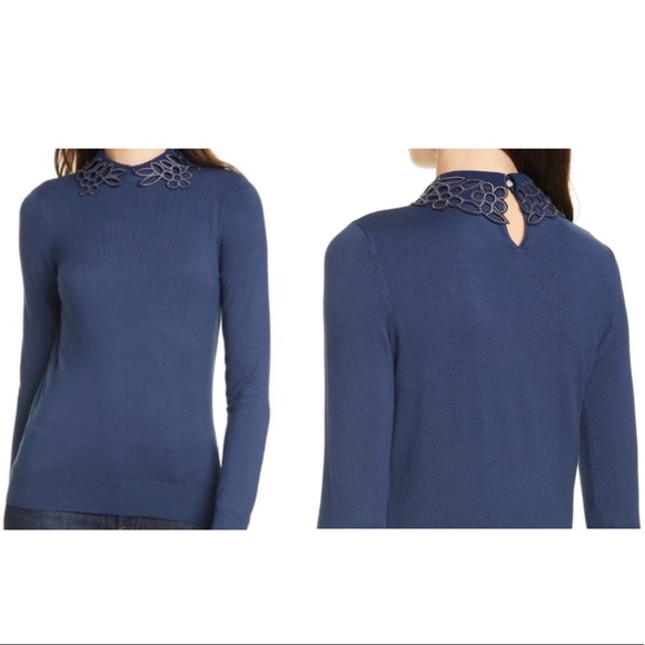 NWT Ted Baker | Azaleo Embellished Jumper Pullover Sweater - Picture 13 of 16